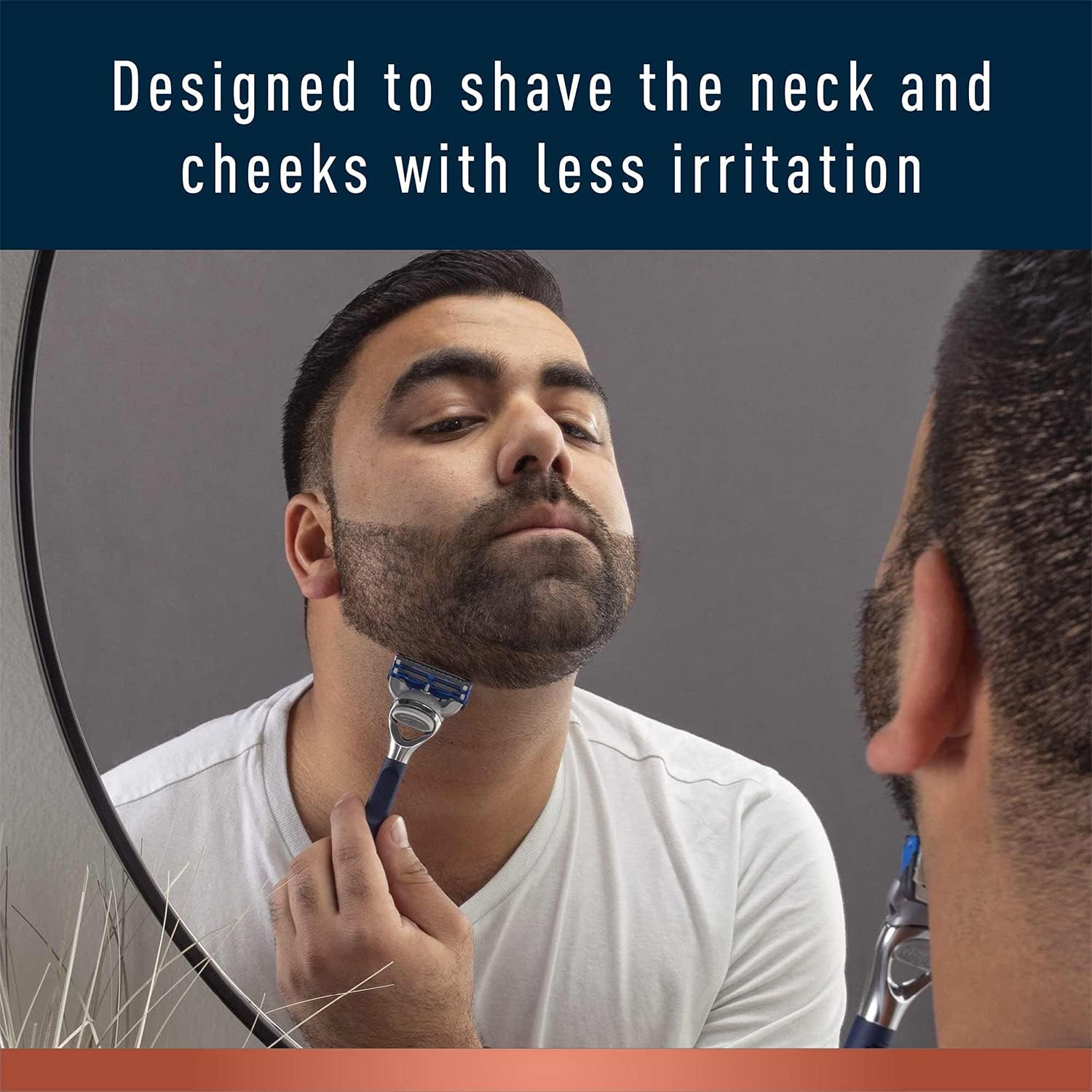 King C. Gillette Neck Razor + 1 Blade Refill image 5