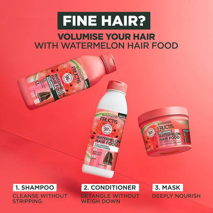 Garnier Fructis Hair Food Watermelon Shampoo 350ml image 7
