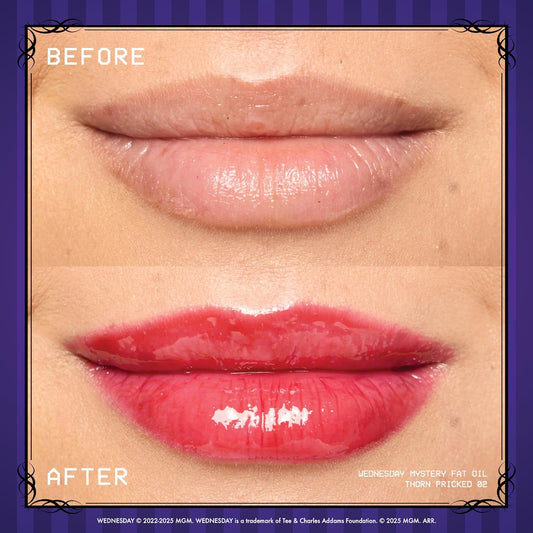 NYX Professional Makeup Wednesday Color-Shifting Lip Oil - Thorn Pricked image 2