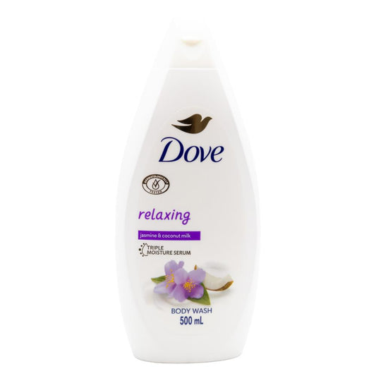 Dove Purely Pampering Coconut Milk & Jasmine Petals Body Wash 500ml (Pack of 6)