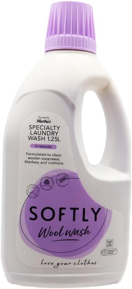 Softly Wool Wash 1.25L – Gentle Care for Woollens