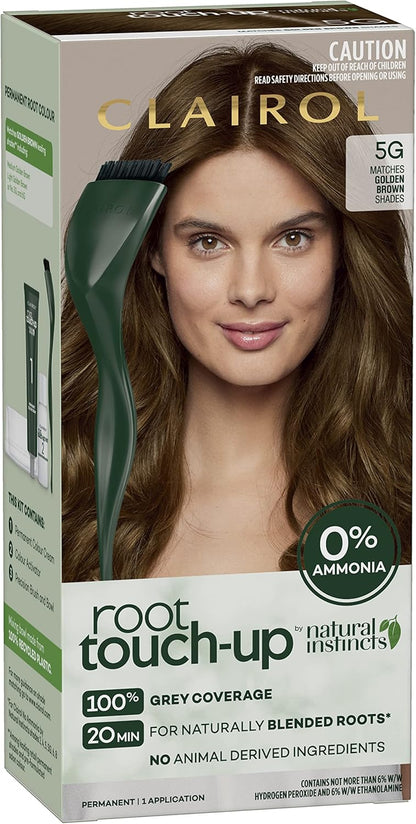 Clairol Root Touch-Up by Natural Instincts 5G Golden Brown Permanent Hair Colour image 5