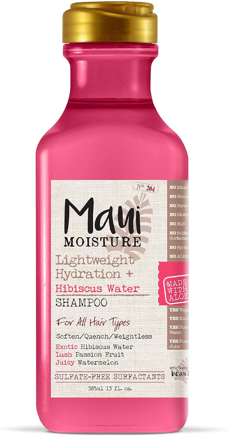 Maui Moisture Lightweight Hydration Hibiscus Water Shampoo 385mL image 5