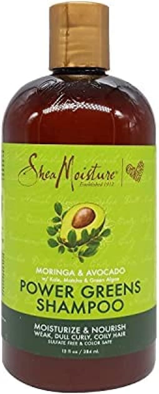 Shea Moisture Moringa & Avocado Power Greens Shampoo 384ml
