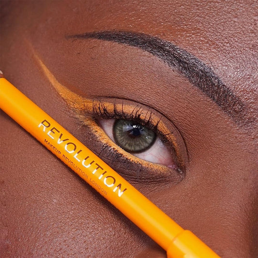 Revolution Streamline Waterline Eyeliner Pencil 1.3 g, Orange image 3