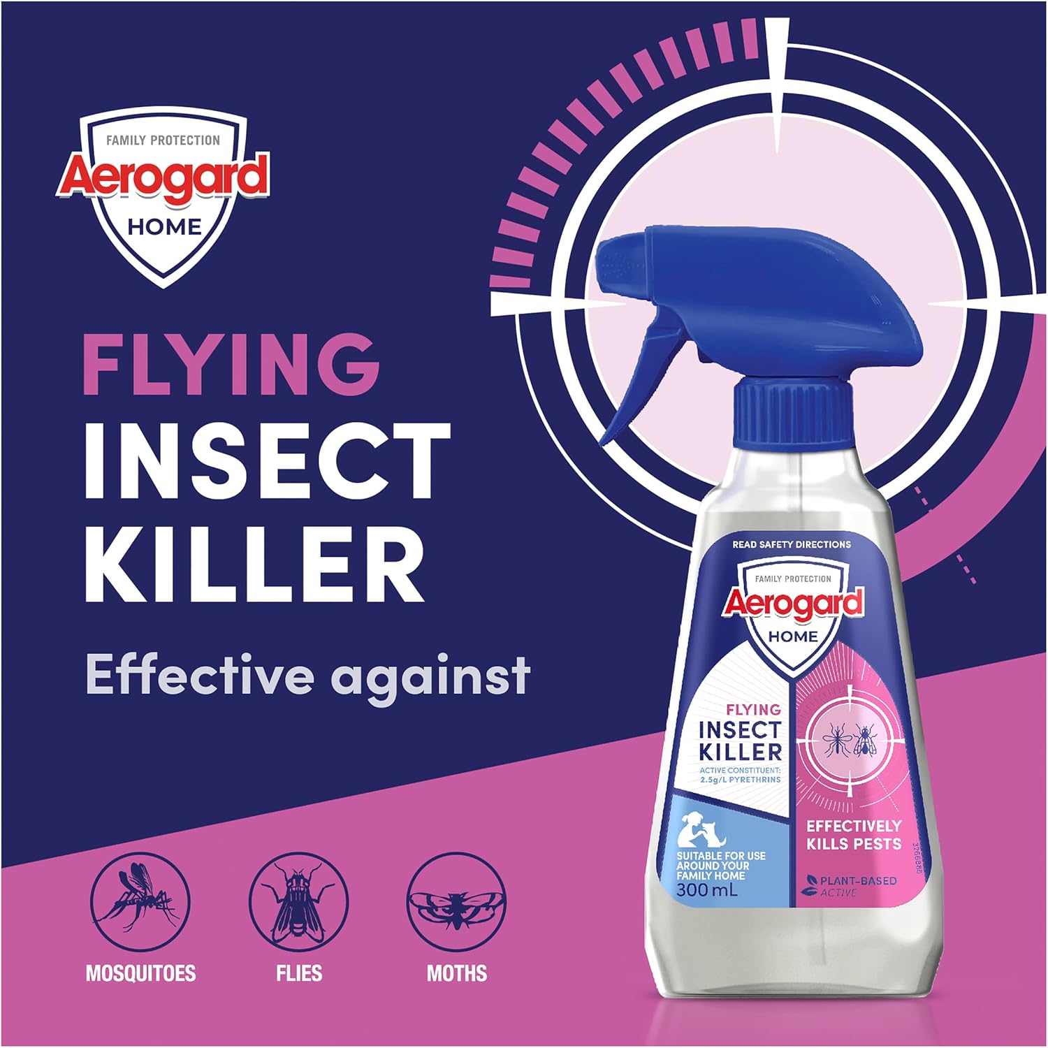 Aerogard Home Flying Insect Killer 300ml image 3