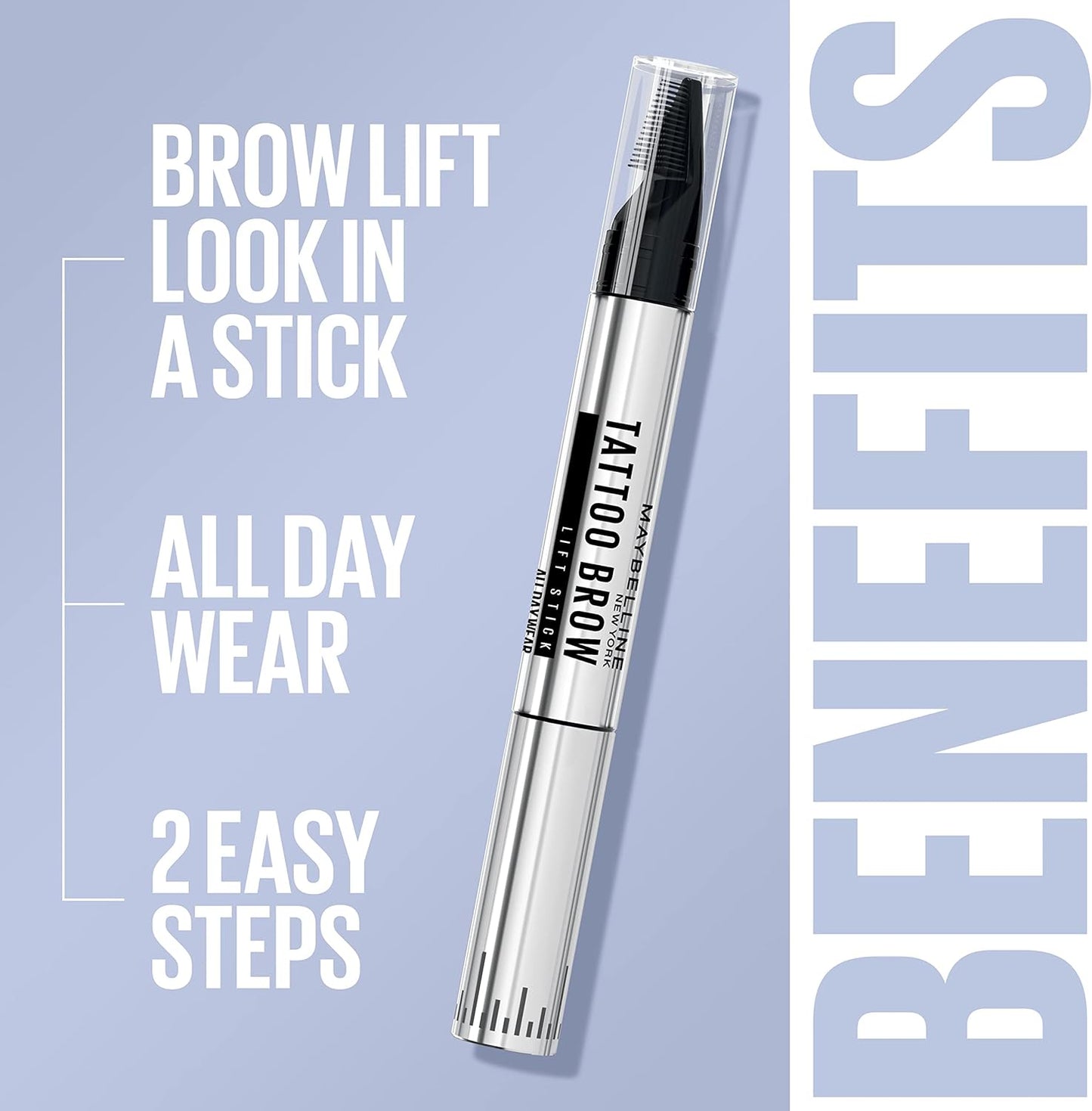 Maybelline Tattoo Studio Brow Lift Stick, 02 Soft Brown image 5