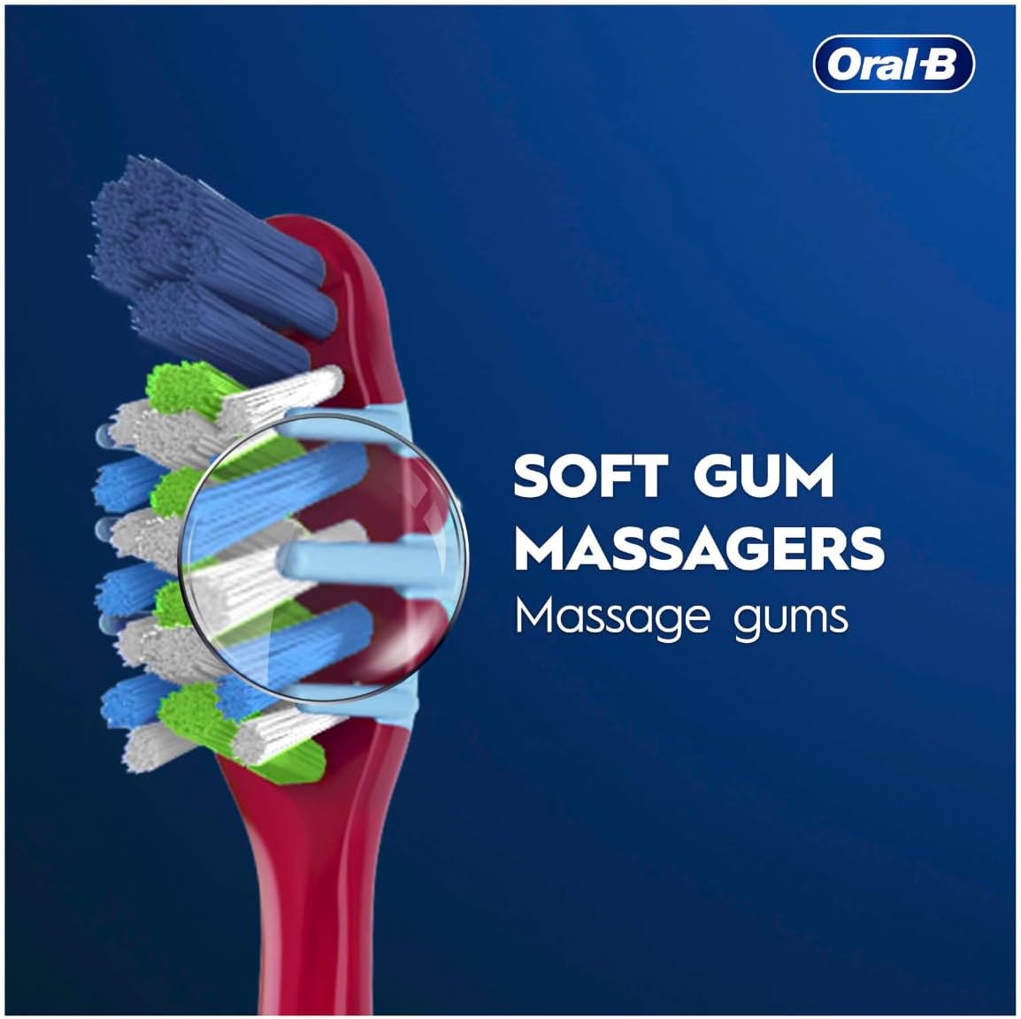 Oral-B Cross Action Gum Care Soft Toothbrush 4 Pack image 5