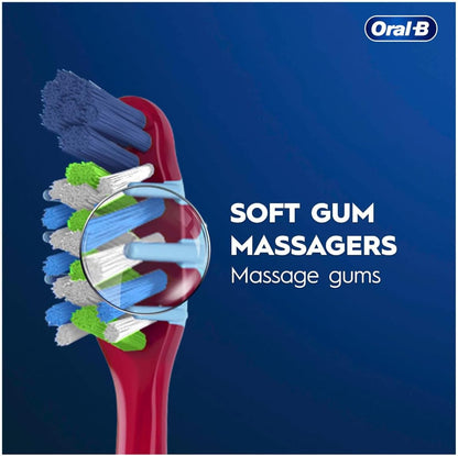 Oral-B Cross Action Gum Care Soft Toothbrush 4 Pack image 5