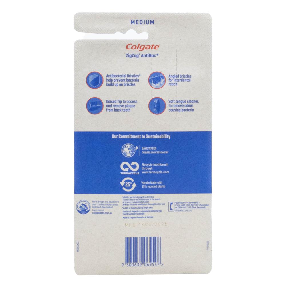 Colgate Zig Zag Manual Toothbrush Pack of 6 image 6