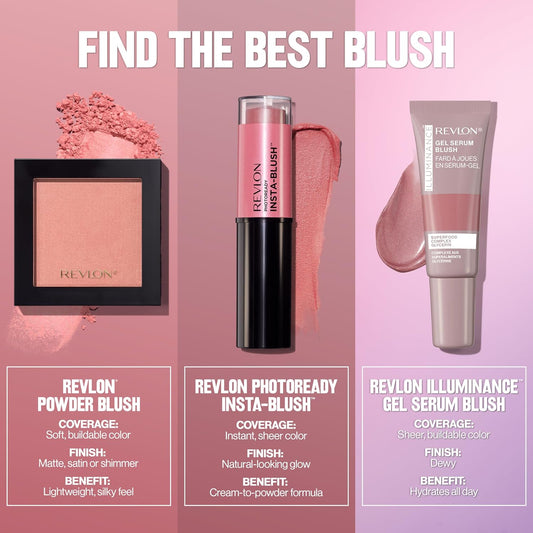 Revlon Illuminance Gel Serum Blush Beaming Coral image 2