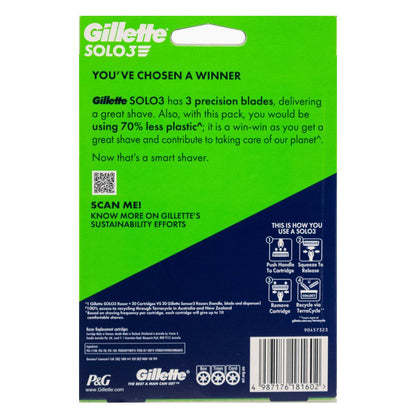 Gillette Sensor 3 Disposable Razors 20-Pack image 3