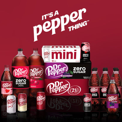 Dr Pepper Cherry Cola Soft Drink 355mL Cans (Pack of 12) image 3
