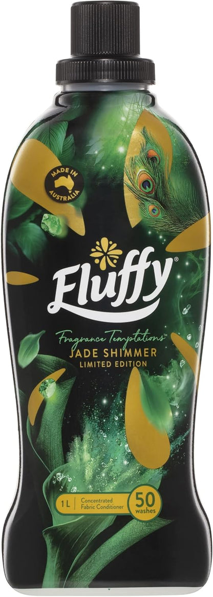 Fluffy Jade Shimmer Fabric Softener 1L