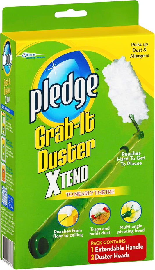Pledge Grab It Duster with Handle and Refill Heads