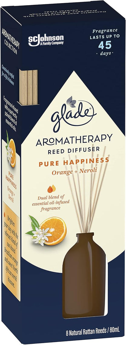 Glade Aromatherapy Reed Diffuser – Orange & Neroli Blossom