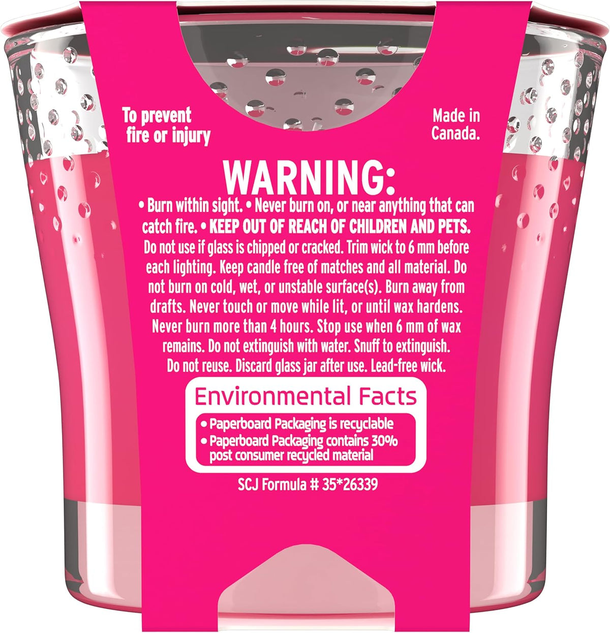 Glade Berry Pop Jar Candle image 2