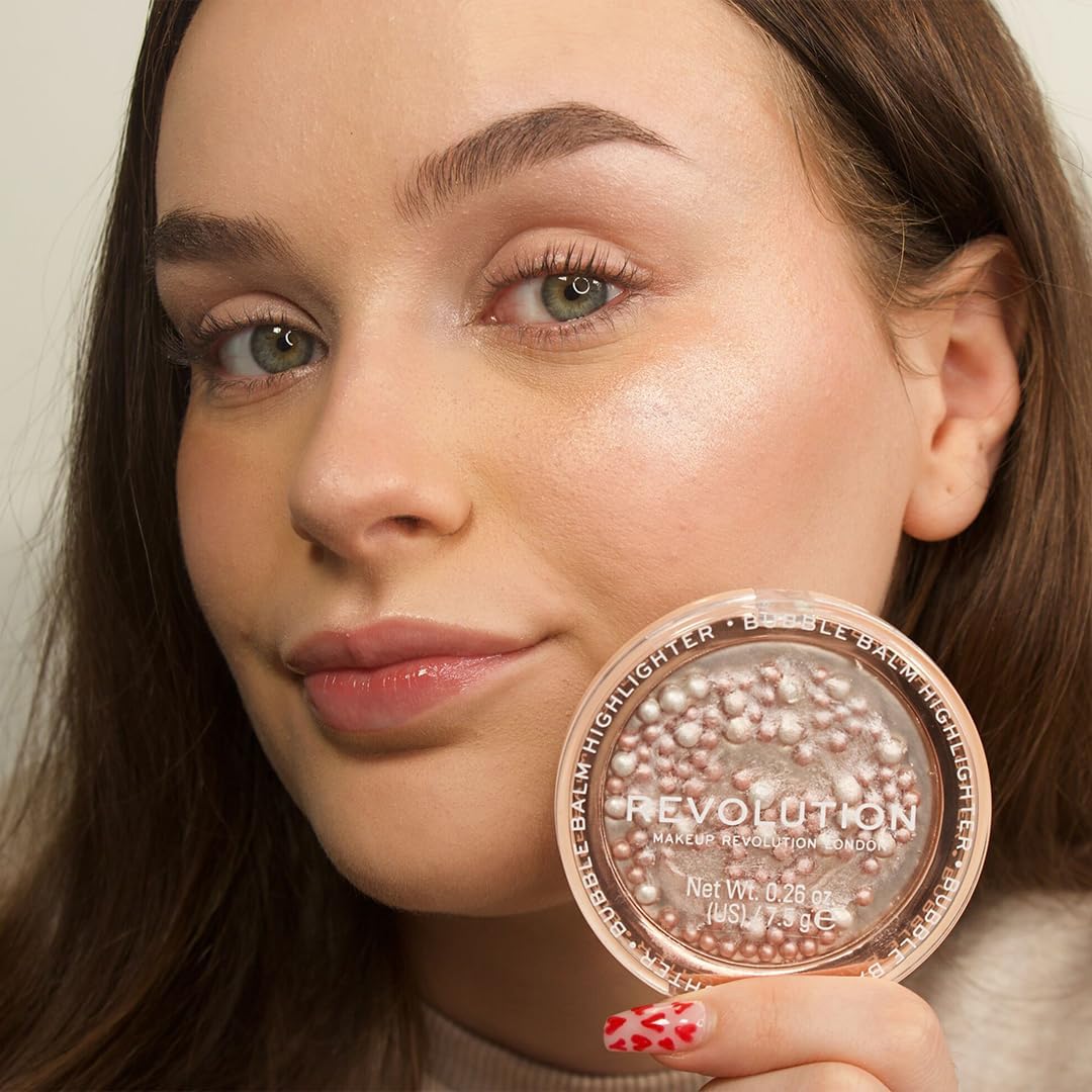 Revolution Bubble Balm Highlighter 4.5g - Icy Rose image 3