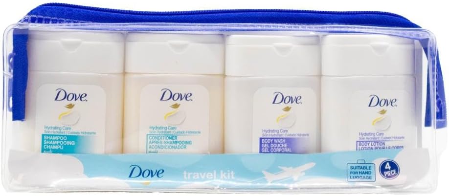 Dove Hydrating Care 4-Piece Travel Kit