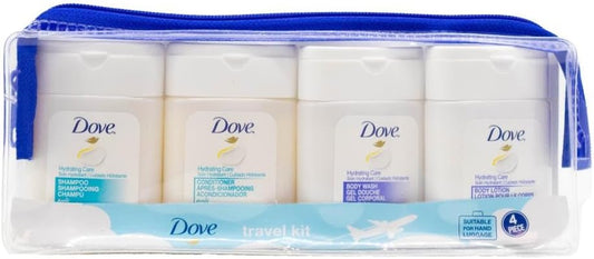 Dove Hydrating Care 4-Piece Travel Kit