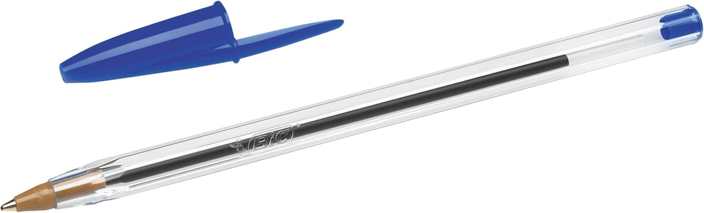 BIC Cristal Original Ballpoint Pens - Blue 12 Pack image 2
