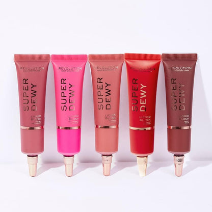 REVOLUTION LIQUID BLUSH SUPER DEWY YOU GOT ME BLUSHING 15mL image 8