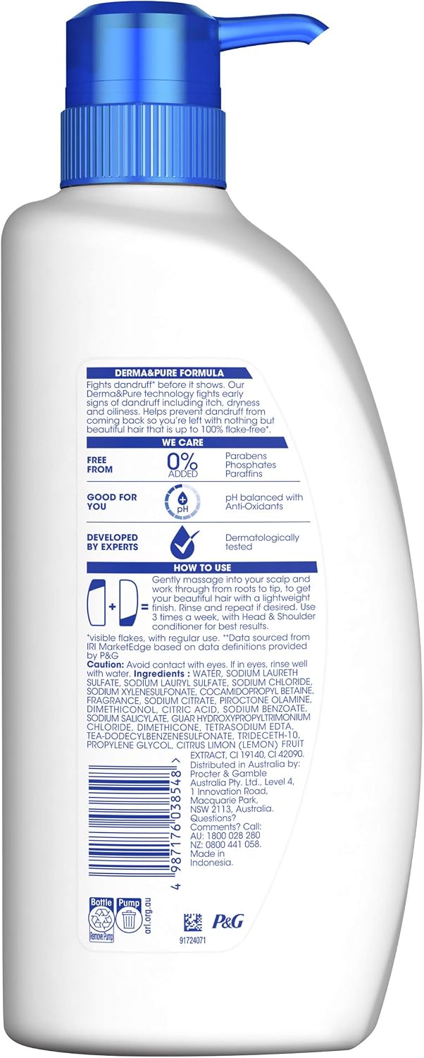 Head & Shoulders Oil Control Anti Dandruff Shampoo with Citrus Extract 660ml image 9