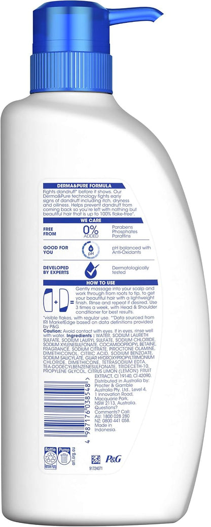 Head & Shoulders Oil Control Anti Dandruff Shampoo with Citrus Extract 660ml image 9