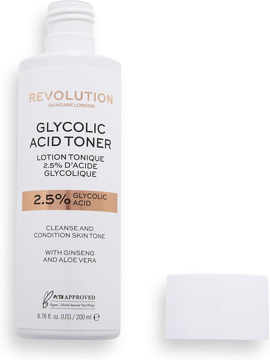 Revolution Skincare 2.5% Glycolic Acid Toner 200ml image 2