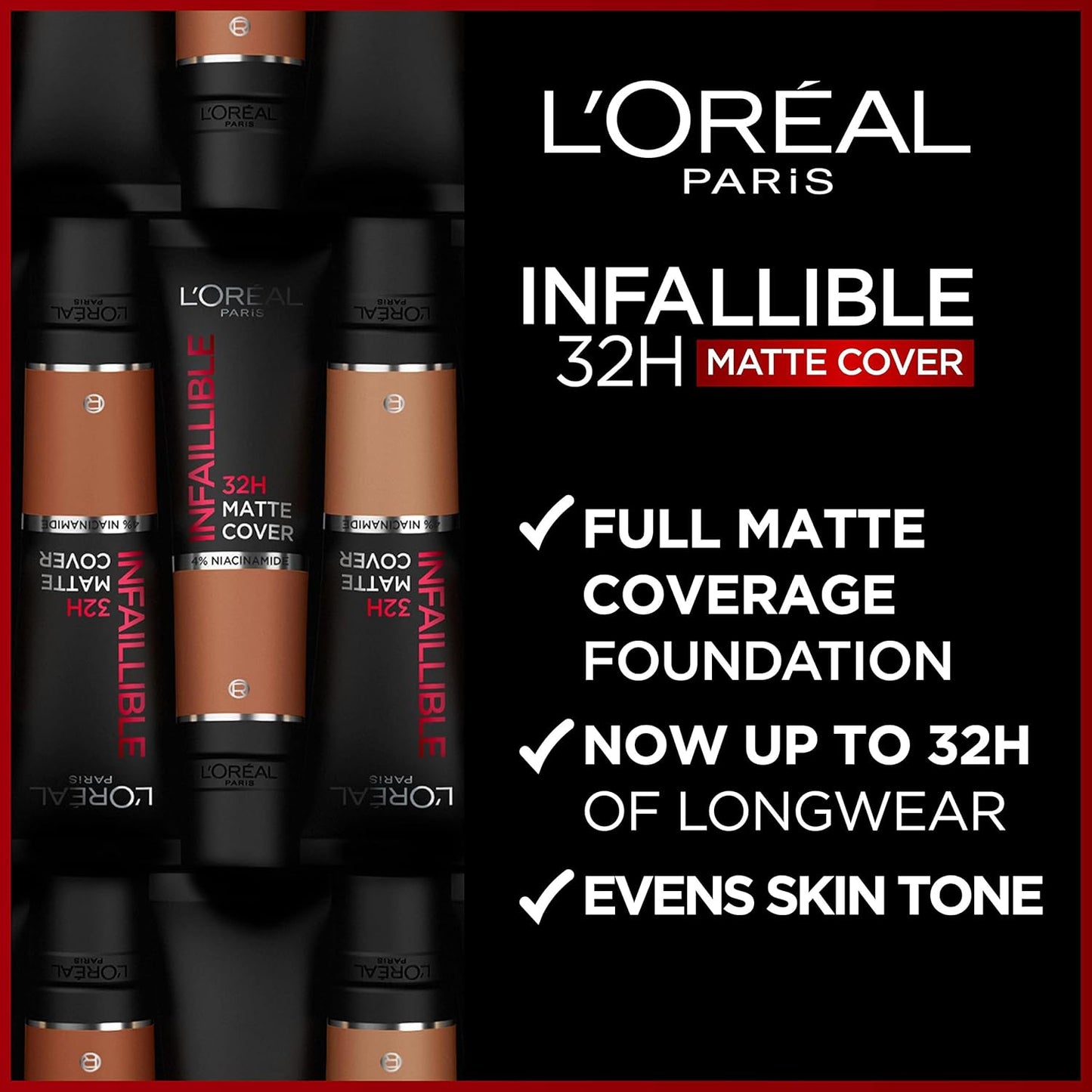 L'Oréal Paris Infallible 32H Matte Cover Foundation 350 Warm image 2