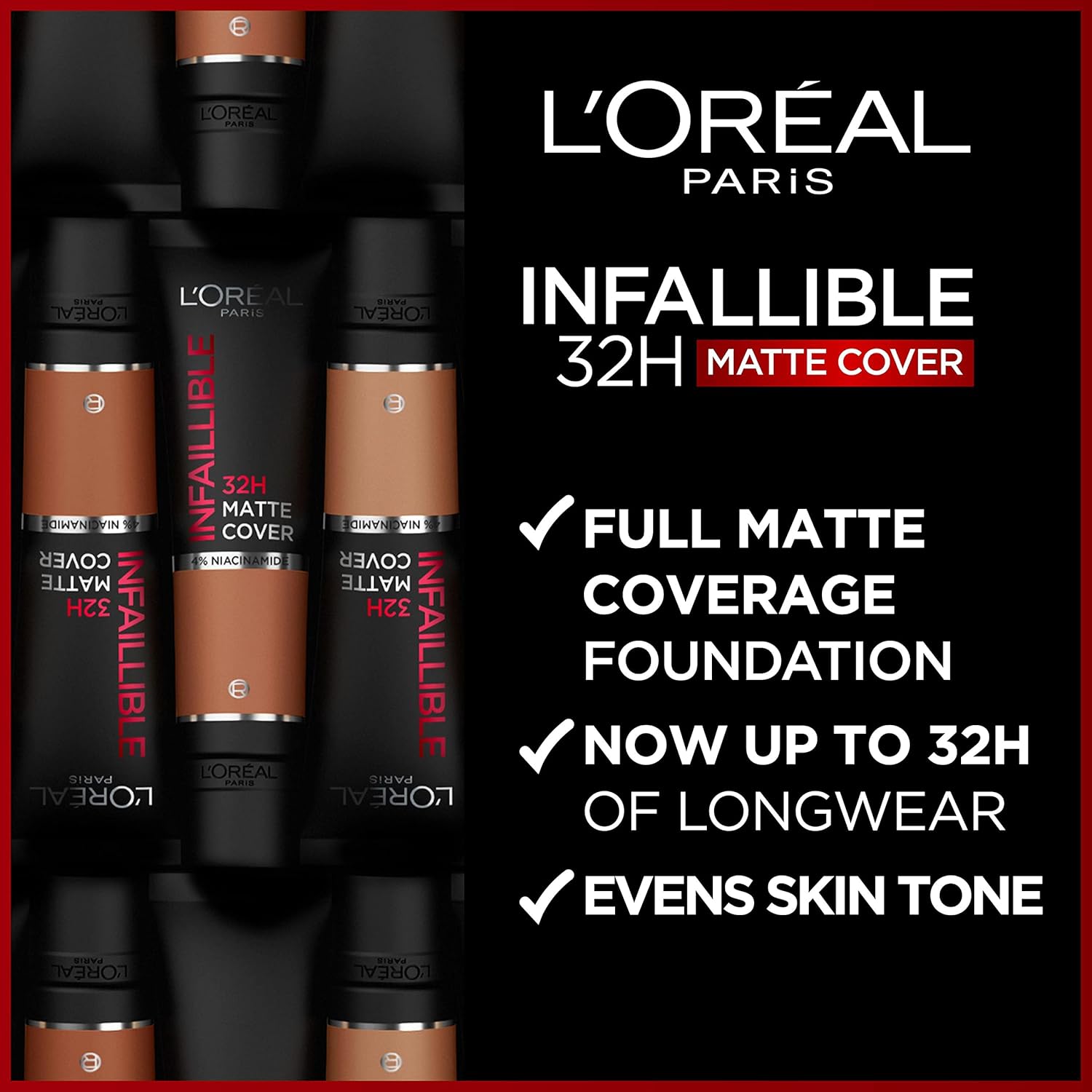 L'Oréal Paris Infallible 32H Matte Cover Foundation 350 Warm image 2