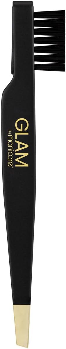 GLAM by Manicare Dual Brow Styler with 24K Gold-Plated Tip image 3