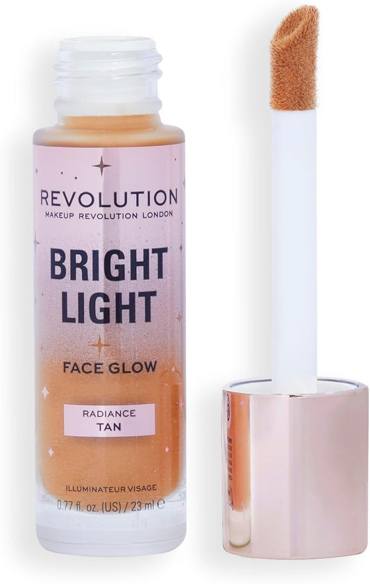 Revolution Bright Light Face Glow, Radiance Tan