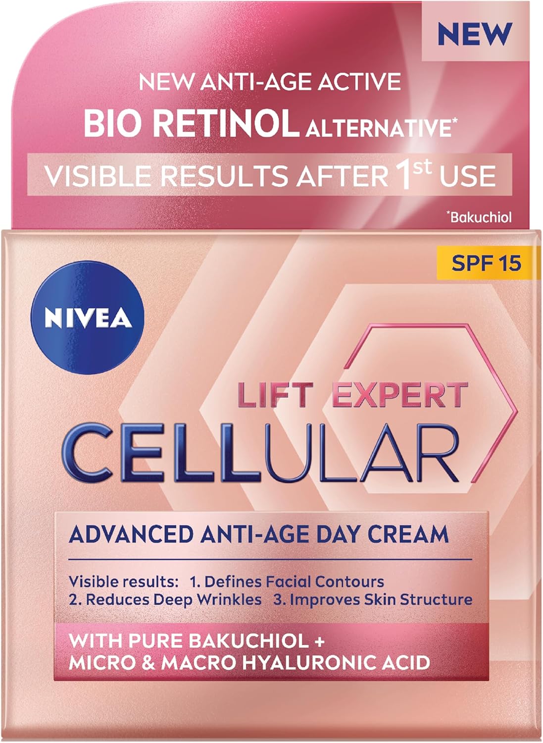 NIVEA Cellular Lift Expert Advanced Anti-Age Day Cream SPF 15 50ml