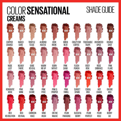 Maybelline Color Sensational Cream Finish Lipstick - Almond Hustle image 5