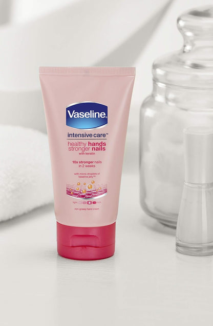 Vaseline Intensive Care Healthy Hand & Nail Conditioning Hand Cream 70ml (Pack of 3) image 2