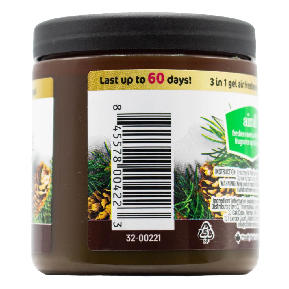 AIRALL 226g Solid Air Freshener – Evergreen Scent image 4