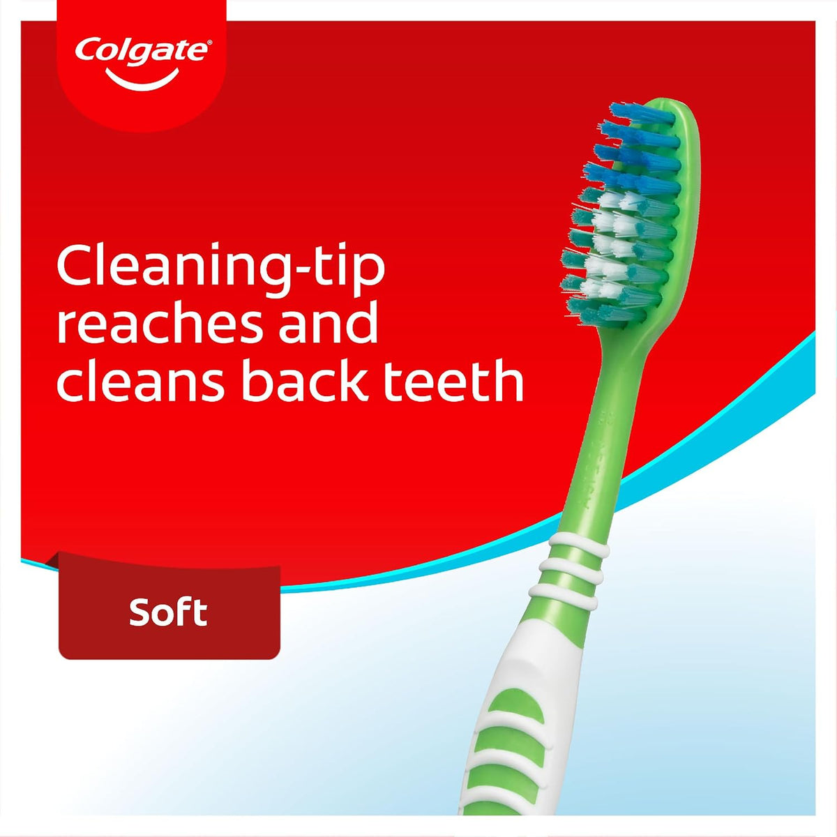 Colgate Extra Clean Manual Toothbrush 5 Pack - Soft Bristles image 11