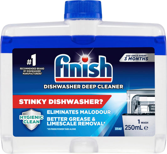 Finish Dishwasher Cleaner Liquid, Original, 250ml