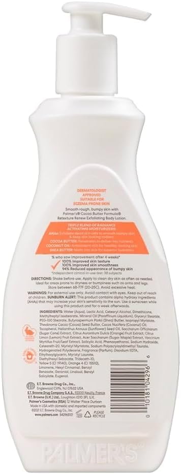 Palmer's Cocoa Butter Exfoliating Body Lotion 400ml image 3