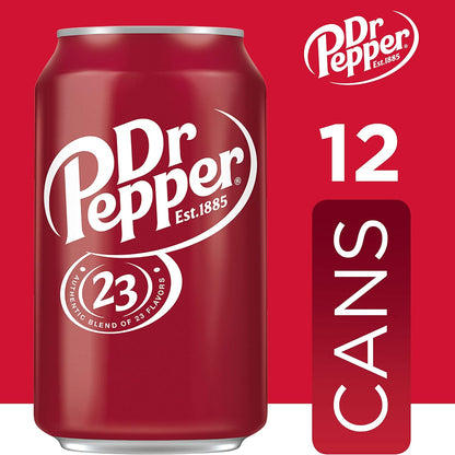 Dr Pepper Signature Blend Soda, 12 x 355ml image 4