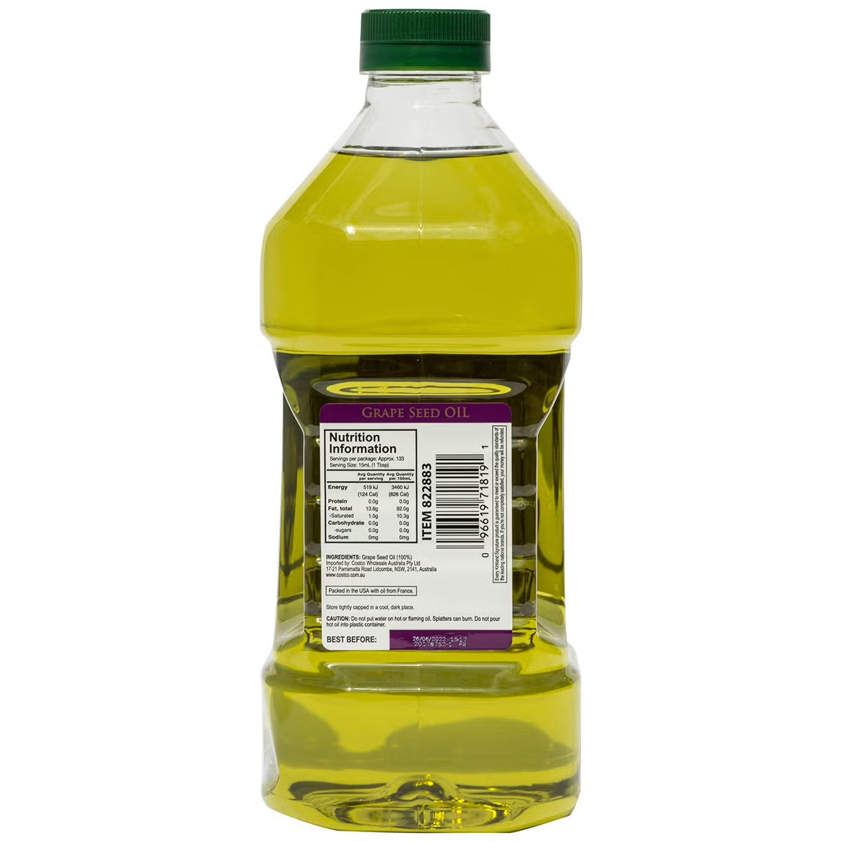 Kirkland Signature Grape Seed Oil 2L image 3